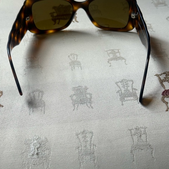 Chanel Square Sunglasses Tortoiseshell Acetate CC Logo - Picture 12 of 15